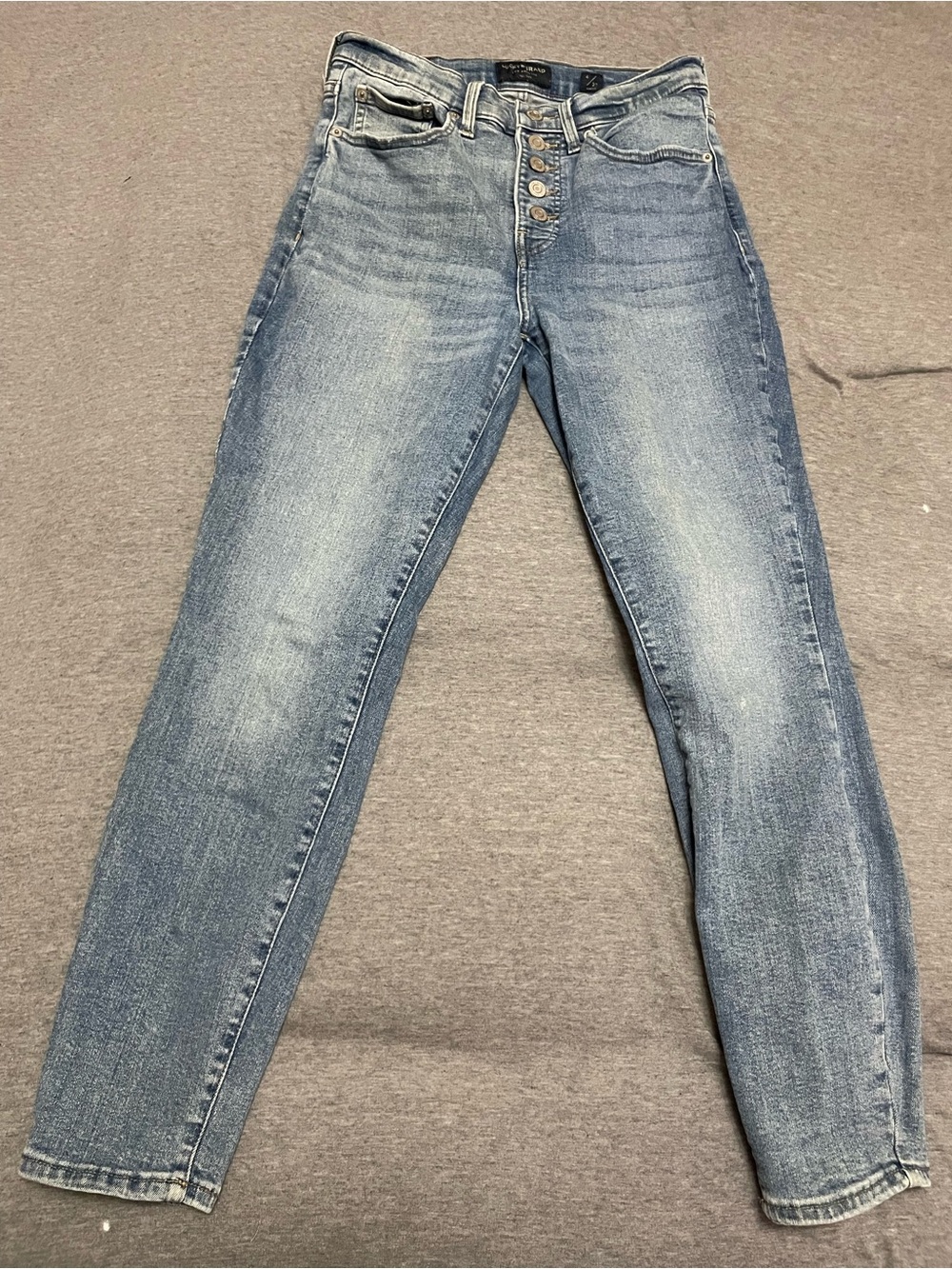 Lucky Brand Bridgette High Rise Skinny Jeans 4/27 Light Wash